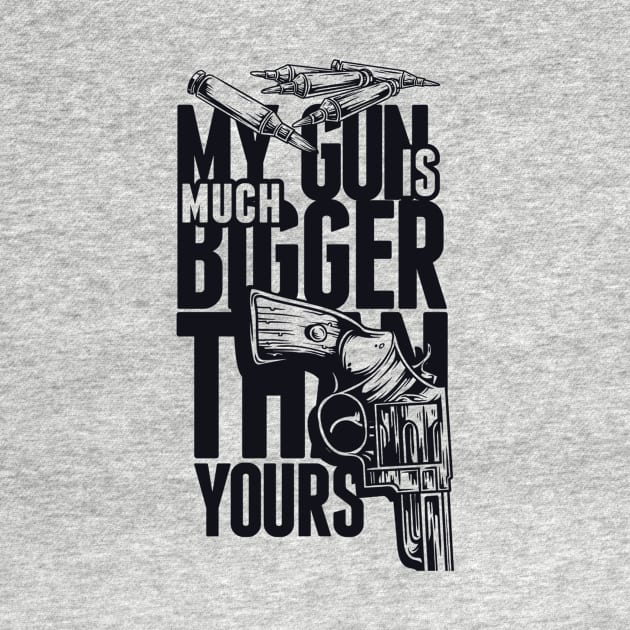 My Gun Is Bigger Than Yours by Psych0 Central